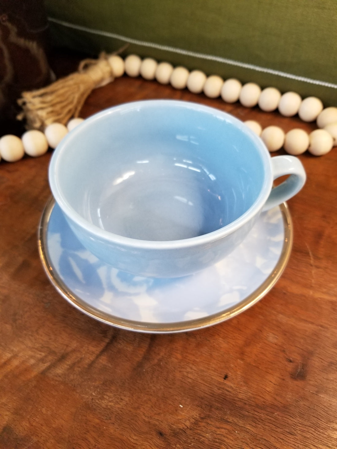 Ceramic Cup + Saucer