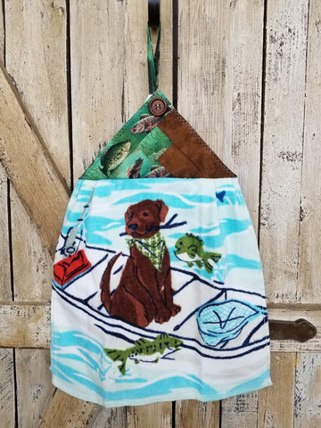Dog + Boat Kitchen Towel