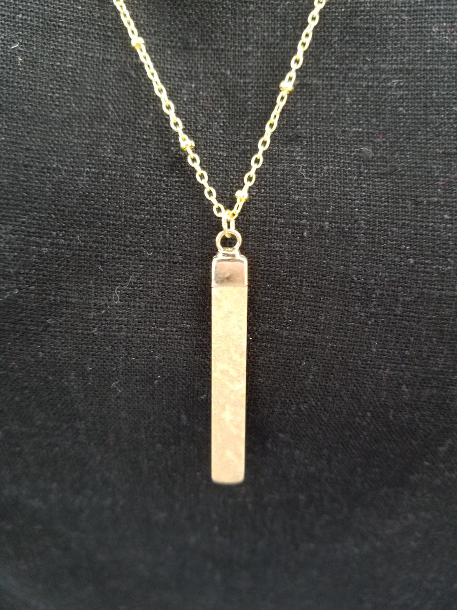 Picture Jasper Crystal Necklace