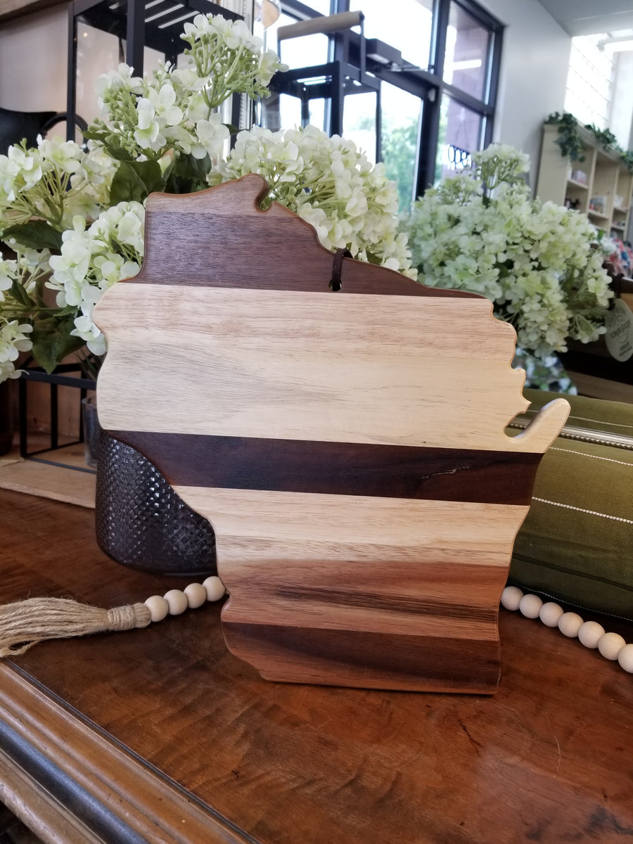 Wisconsin Cutting + Serving Board