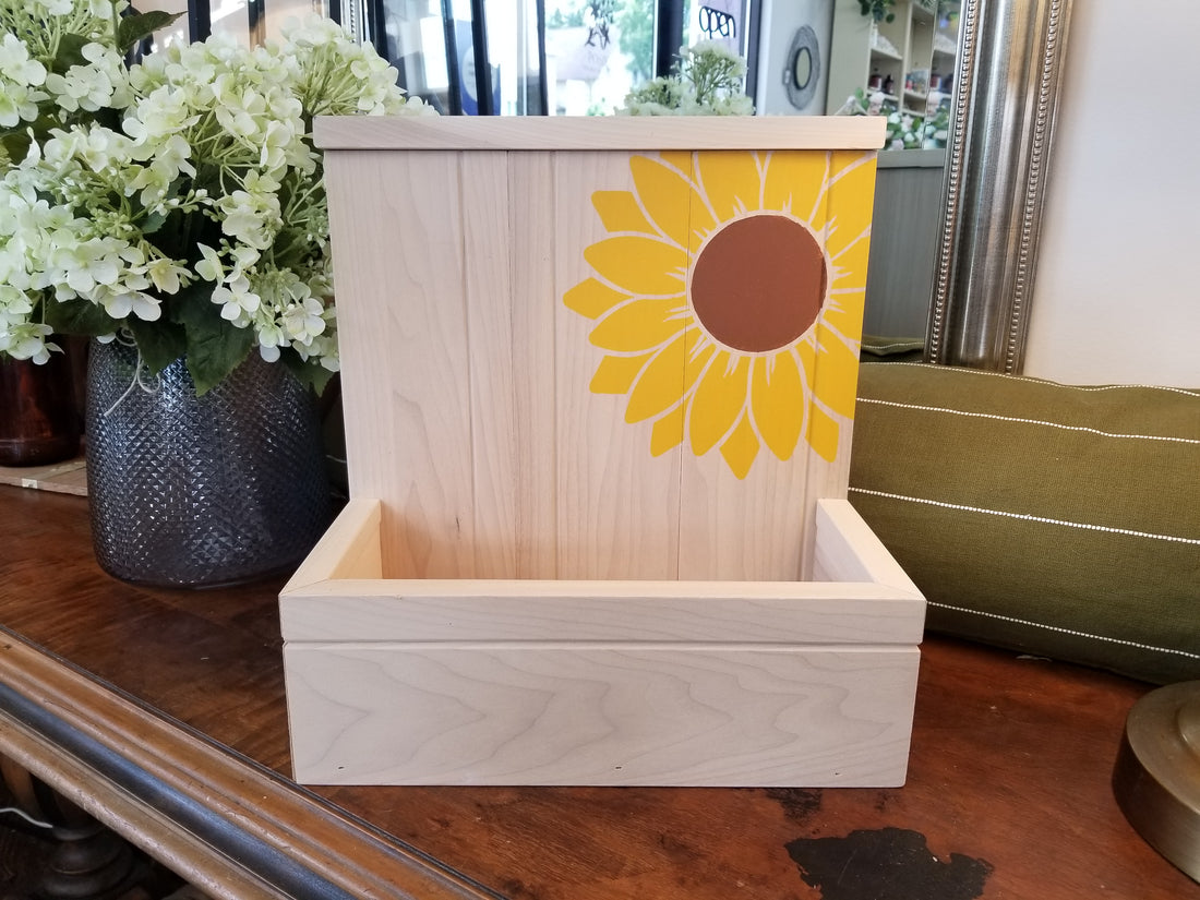 Sunflower Box 12"