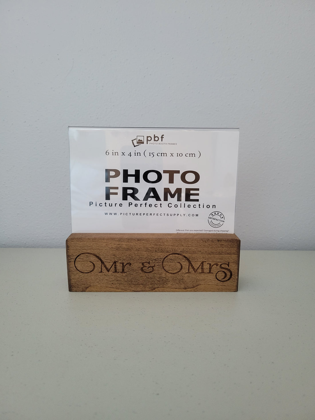 Mr & Mrs Photo Frame