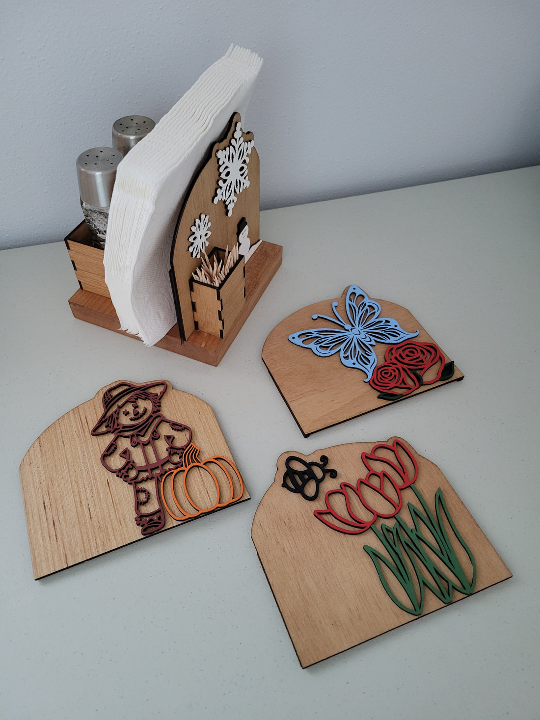 Napkin Holder - Four Season Panels