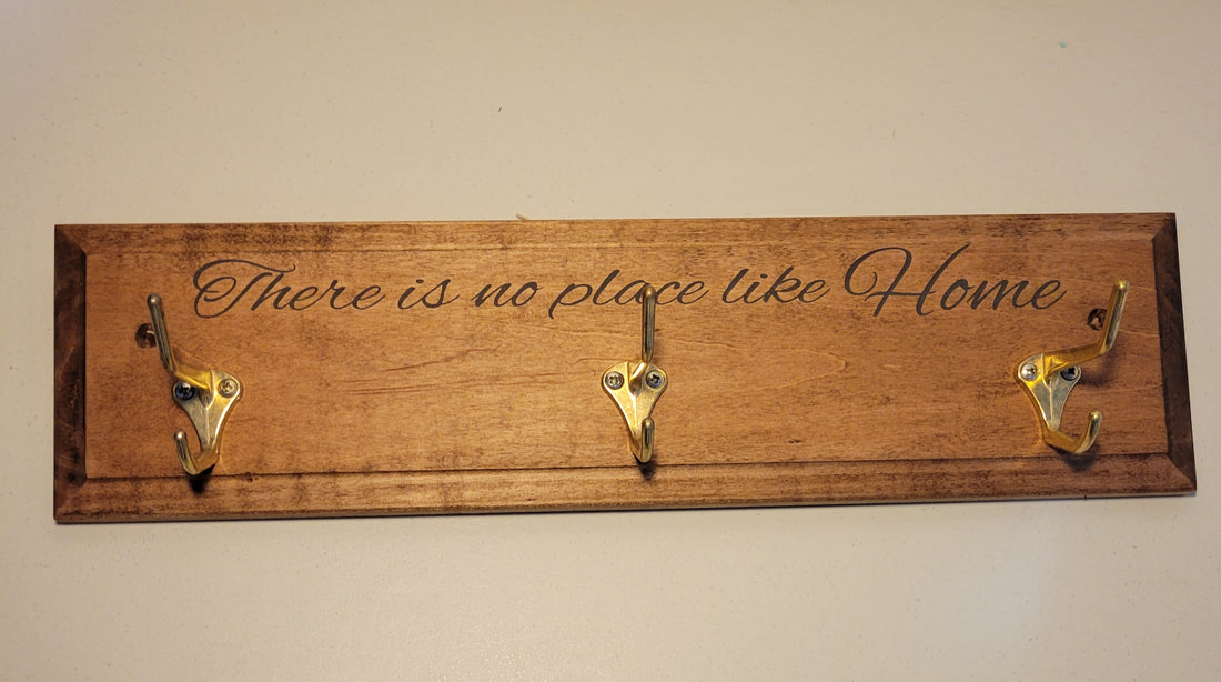 Coat Hook - No Place Like Home