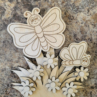 Wildflower & Wings DIY Kit - Butterfly