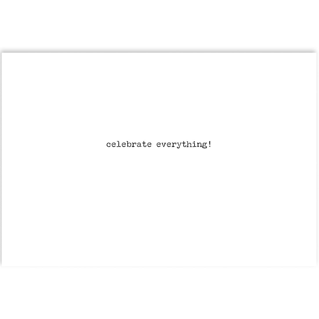 Celebrate Greeting Card