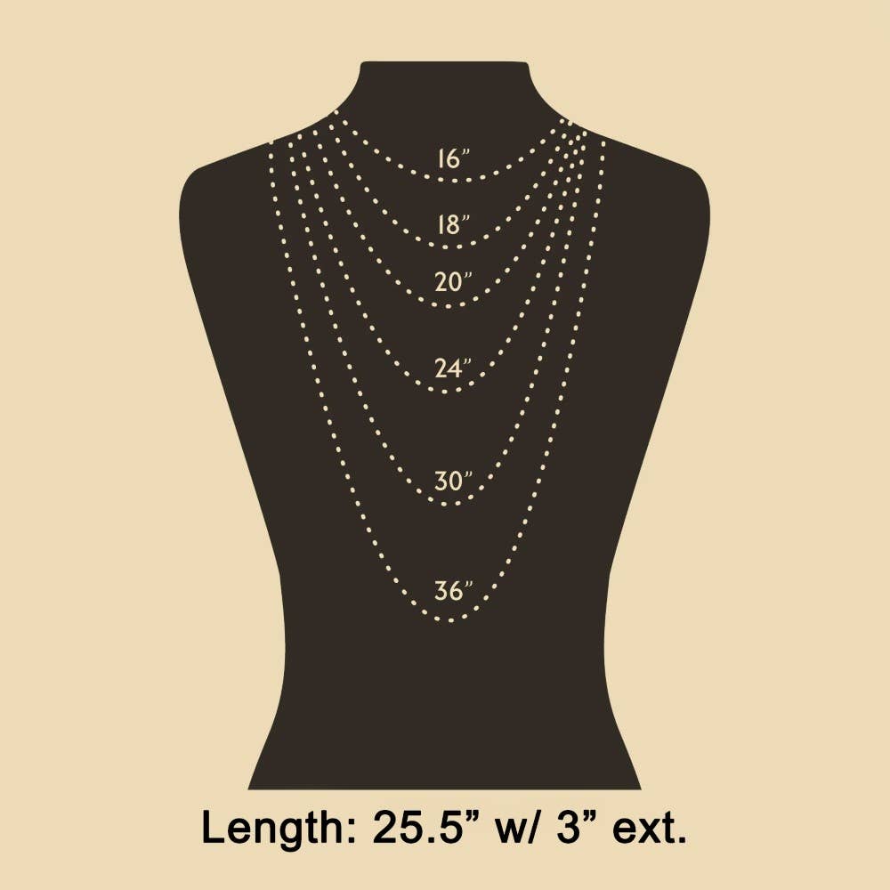 Mini Coins Station Long Chain Necklace: Gold