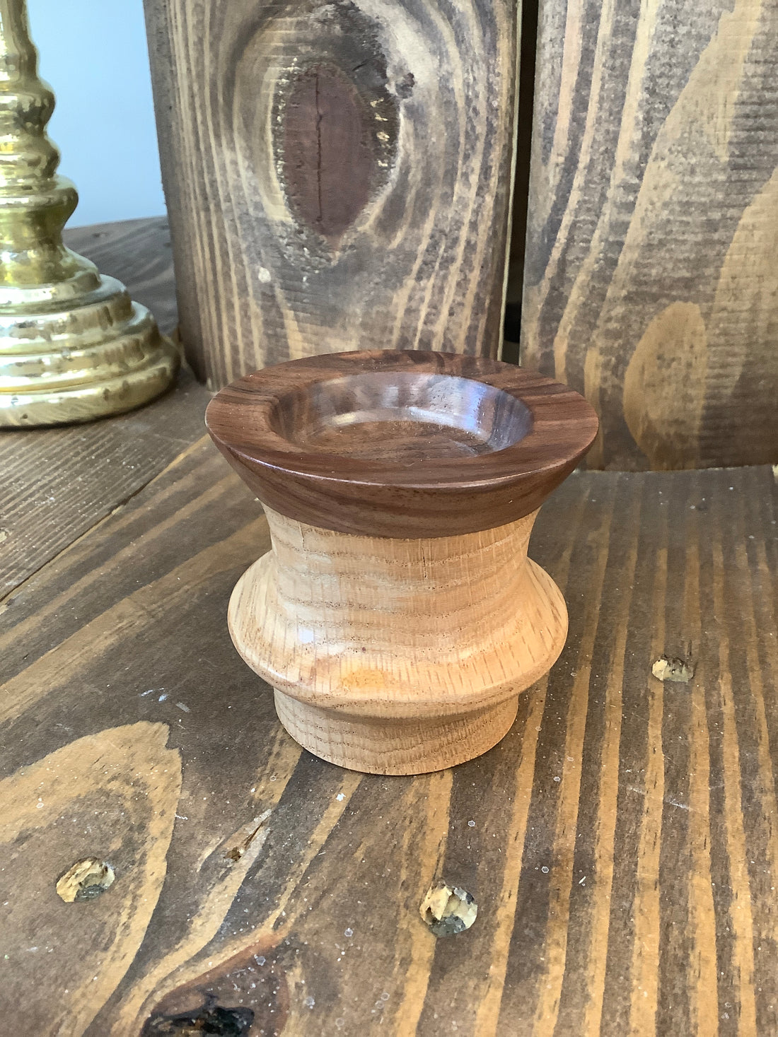 Small Wooden Bowl - Dark