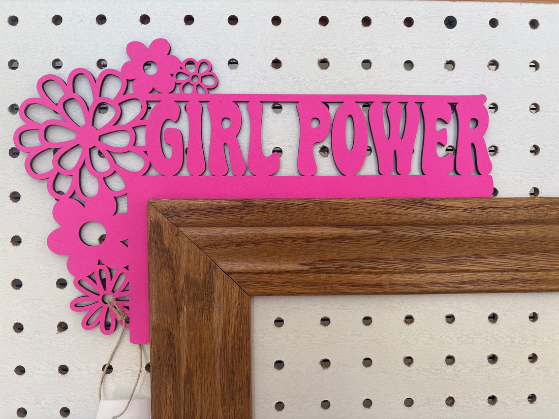 Girl Power Door Topper