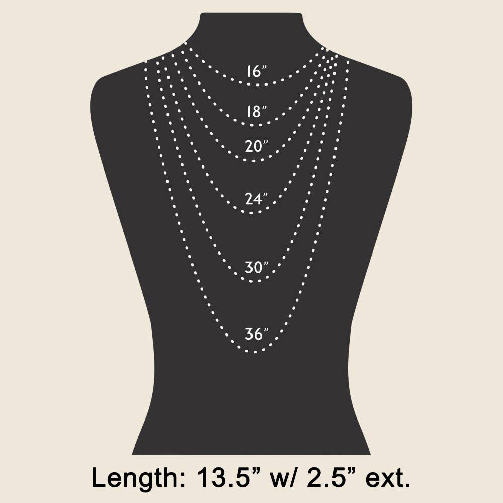 Twisted Oval Pendant Dainty Chain Necklace: Silver
