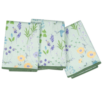 Mighty Mini Towel (Set of 3) - Serenity Floral: Mint