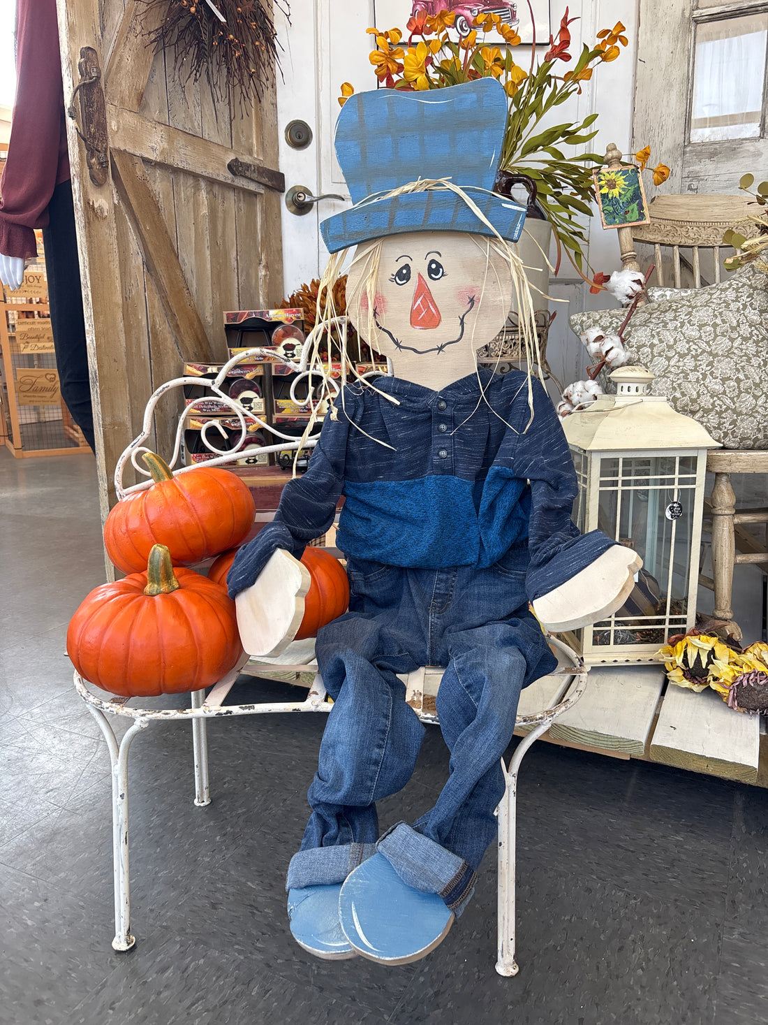 Sitting Scarecrow