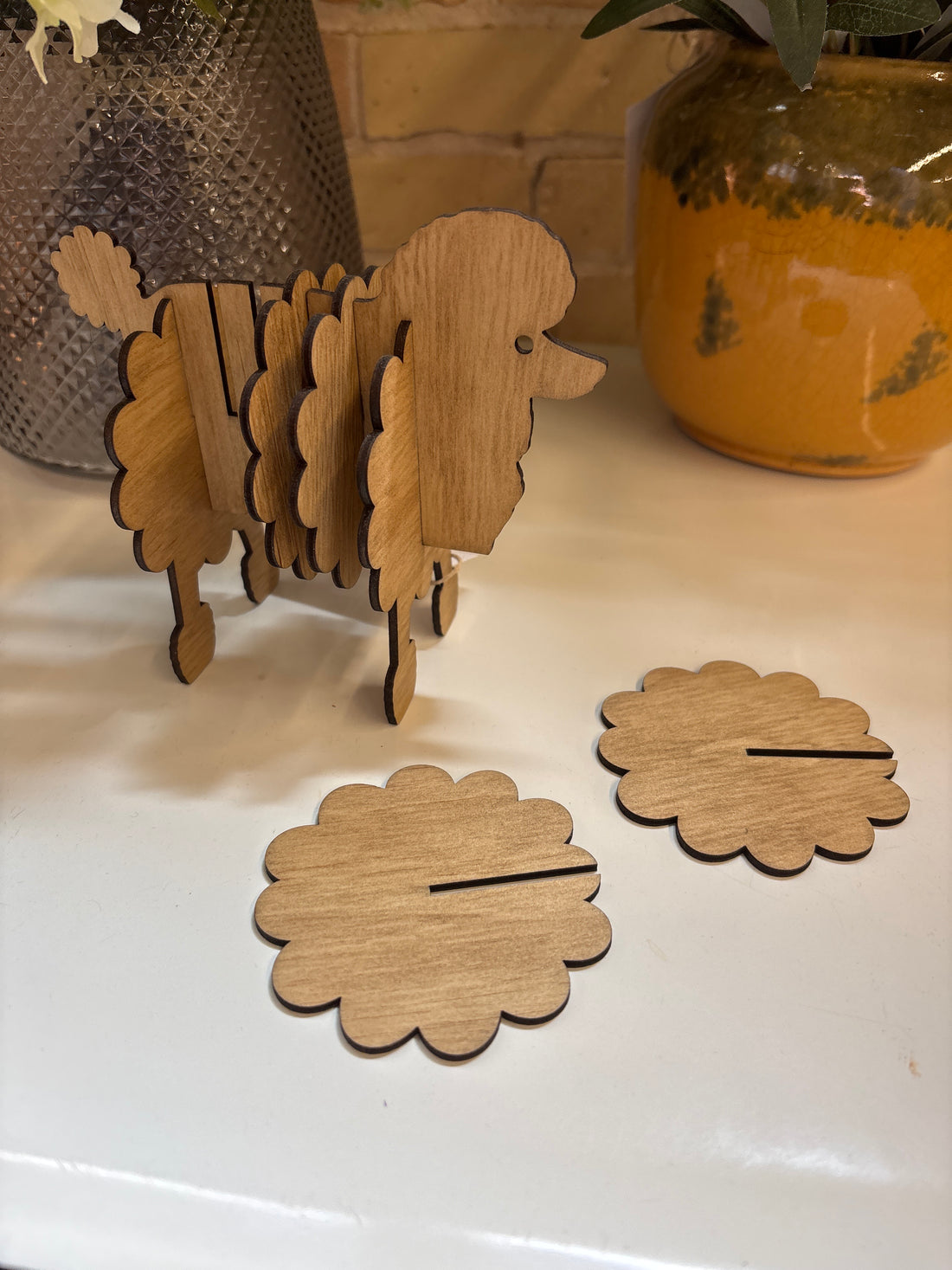Poodle Coasters