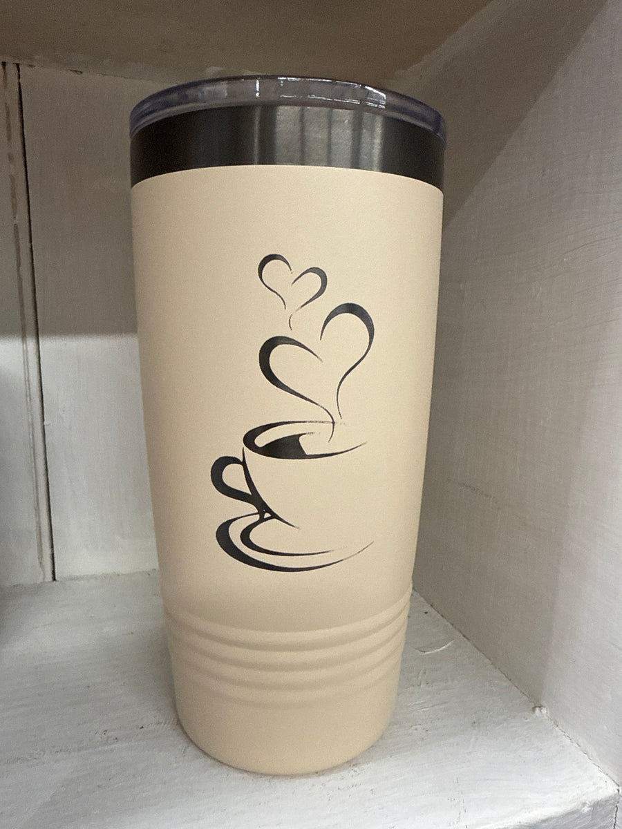 Coffee Hearts Tumbler