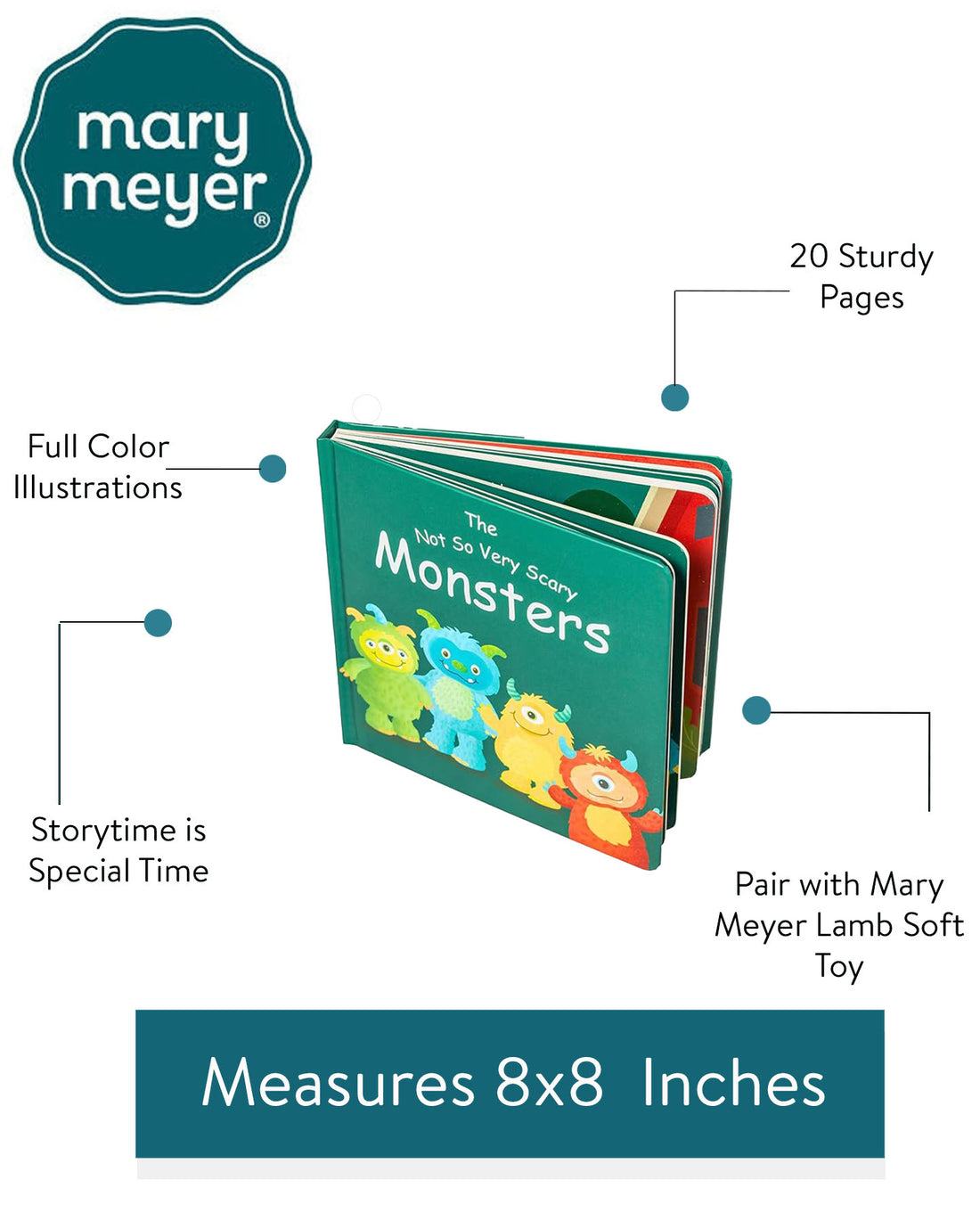 “Not So Very Scary Monsters” Board Book