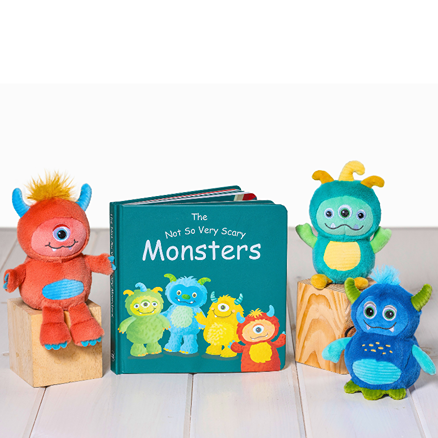 “Not So Very Scary Monsters” Board Book