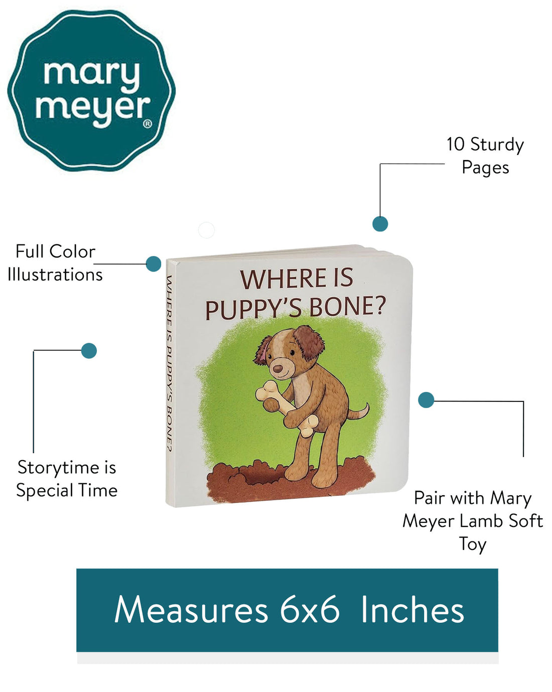 “Where is Puppy’s Bone” Board Book