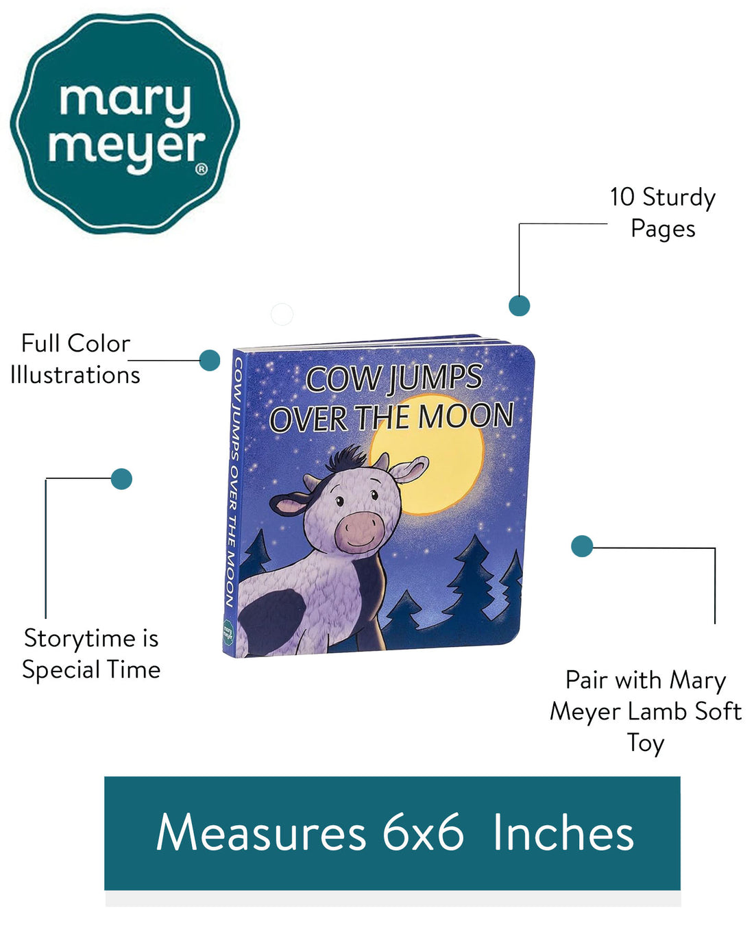 “Cow Jumps Over the Moon” Board Book