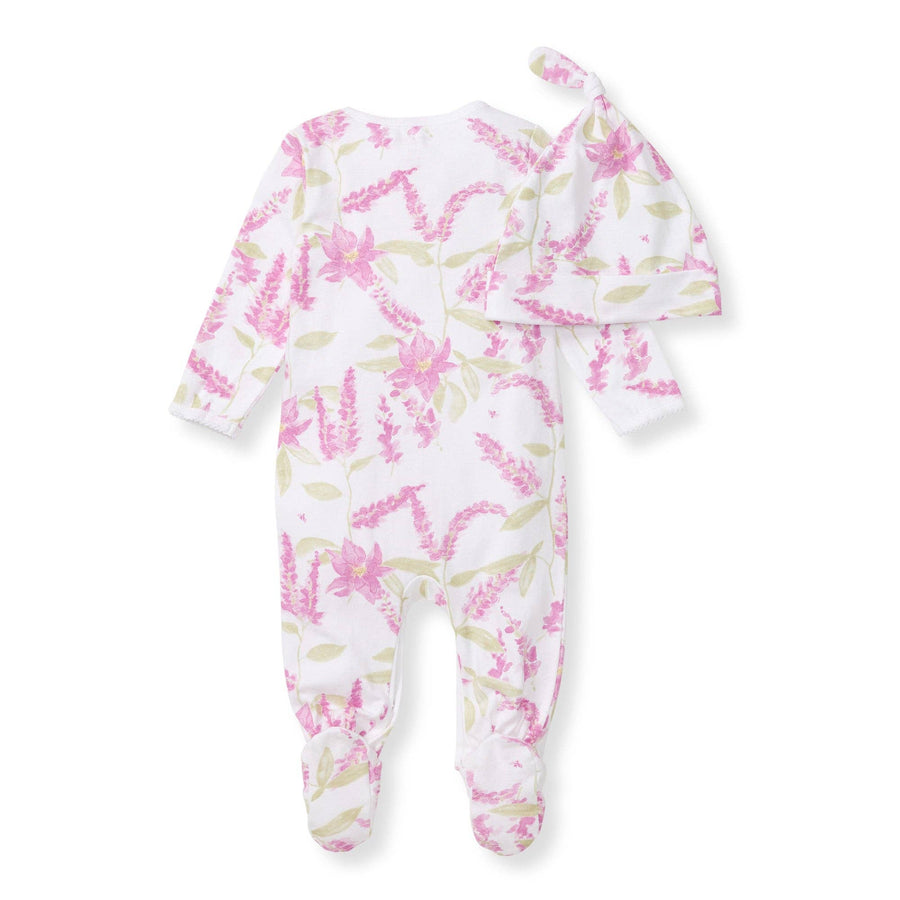 Peaceful Garden Jumpsuit Set: Sweet Lavender