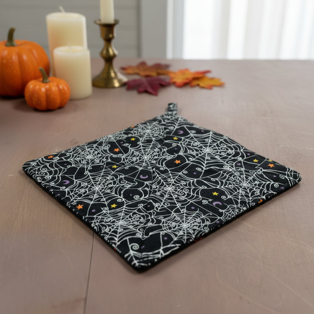 Spiderwebs Hot Pad