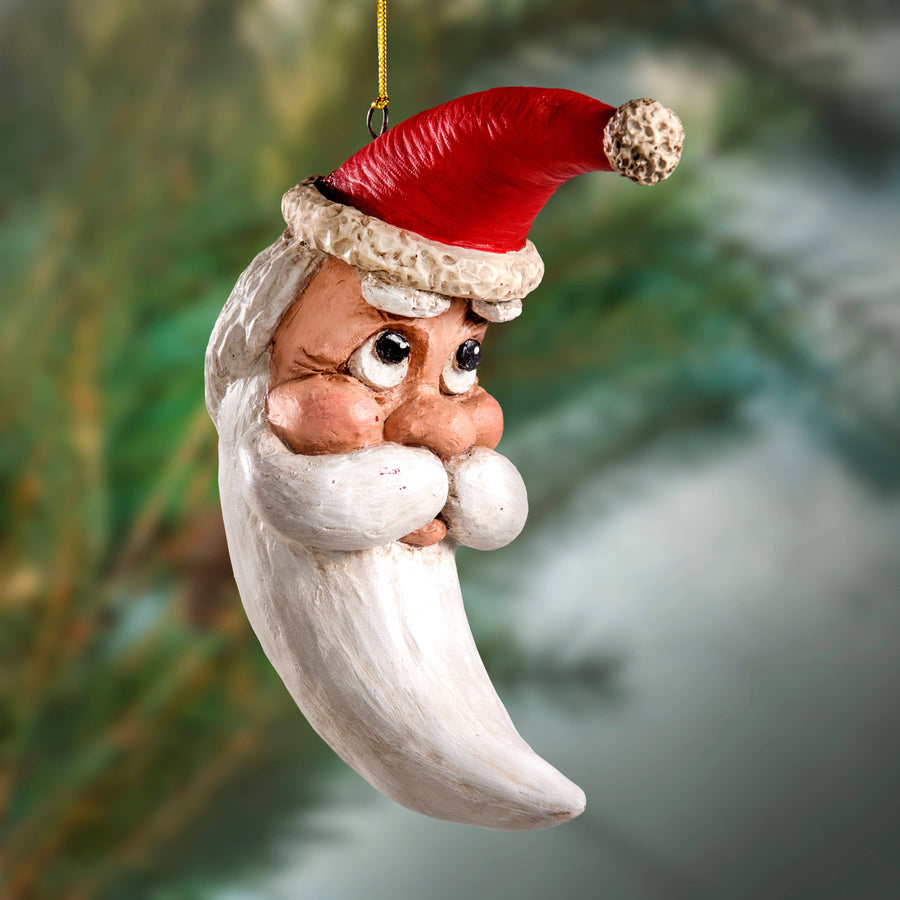 Crescent Santa Head