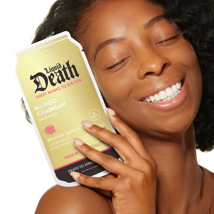 Liquid Death Face Mask Box Set