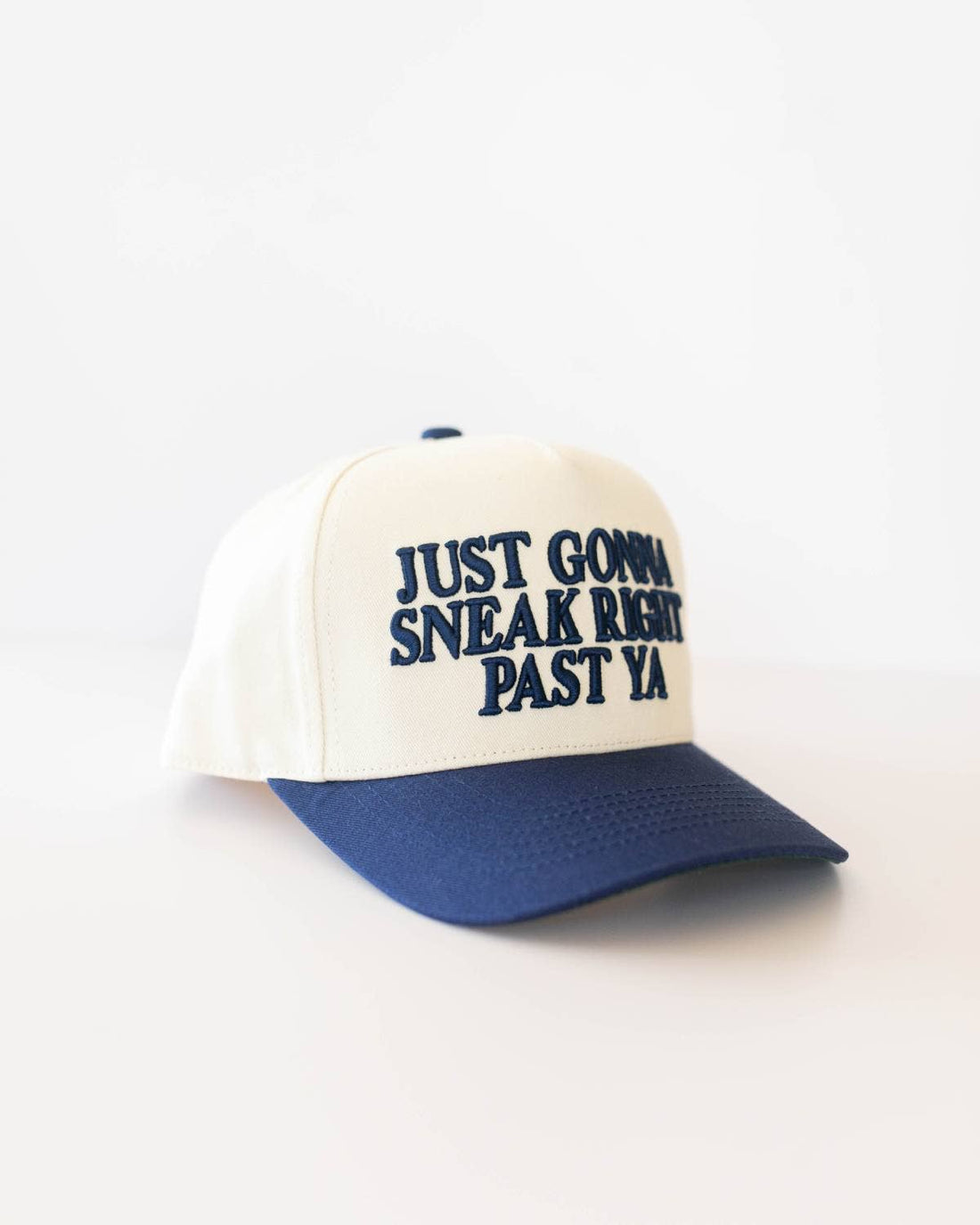 Just Gonna Sneak Right Past Ya - Unisex Hat Navy & Green
