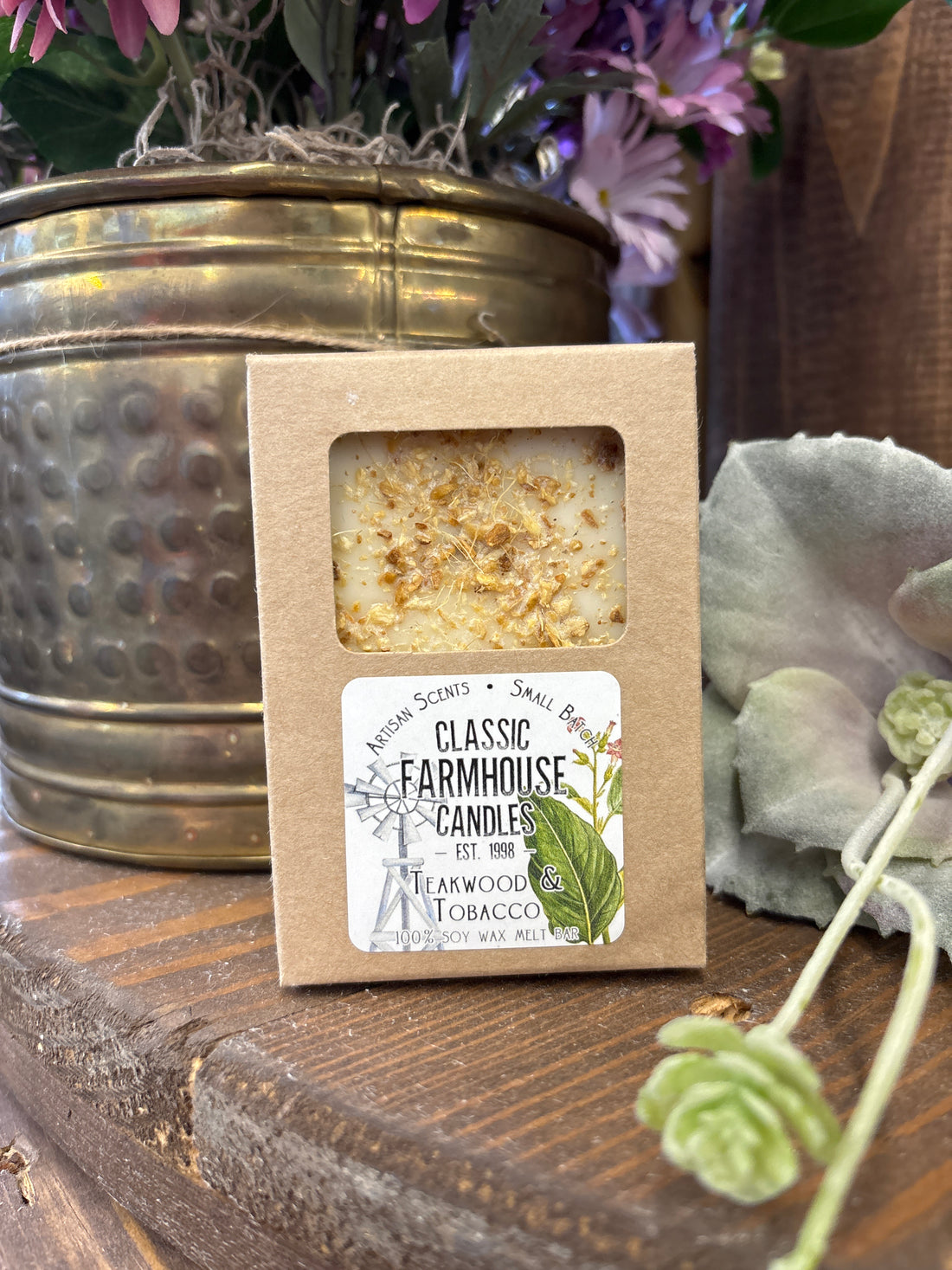 Teakwood & Tobacco Organic Melt Bar