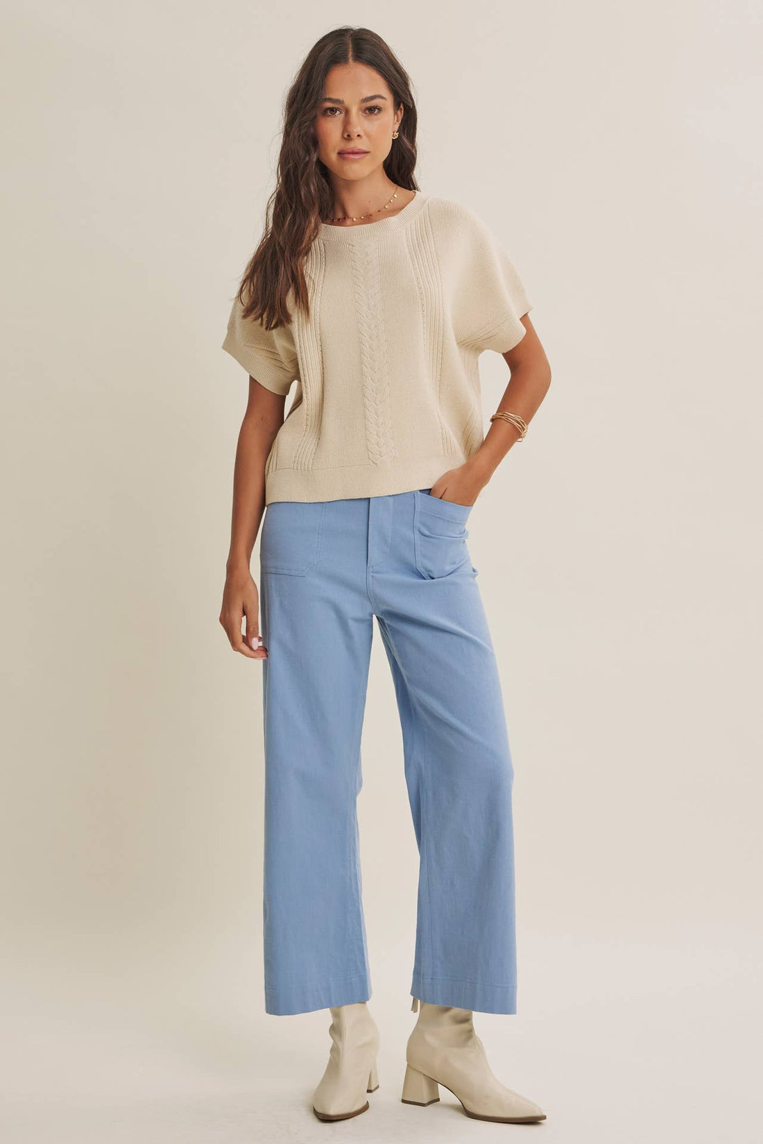 Skyline Wide-Leg Crops