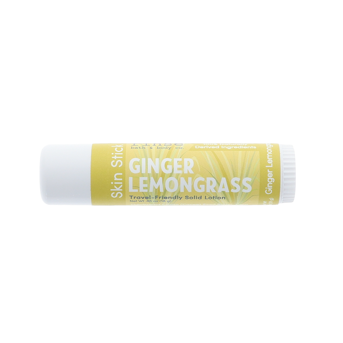 Skin Stick Solid Lotion - Ginger Lemongrass