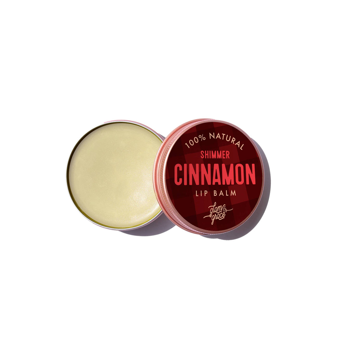 Holiday Shimmer Lip Balm - Cinnamon