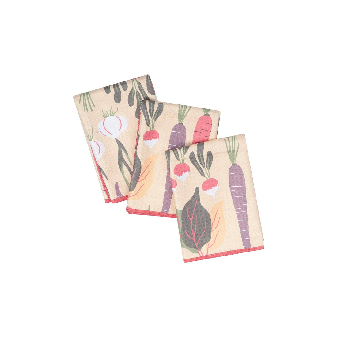 Mighty Mini Towel (Set of 3) Reversible - HJ Rooted: Tan