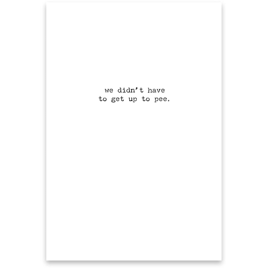 All Nighter Means Greeting Card