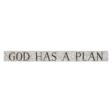 God Has A Plan Talking Stick