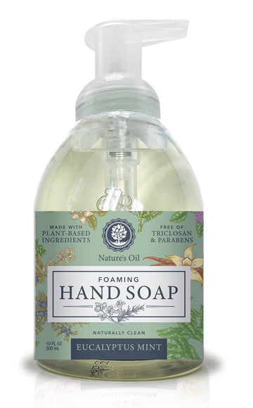Eucalyptus Mint 10 oz Foaming Hand Soap: Eucalyptus Mint