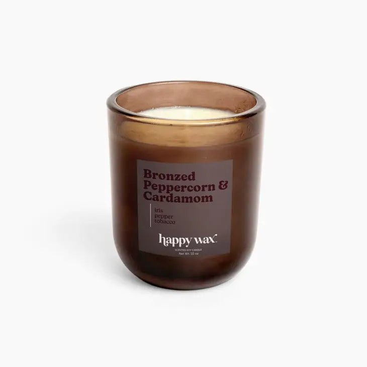 Bronzed Peppercorn & Cardamom Single Wick Candle