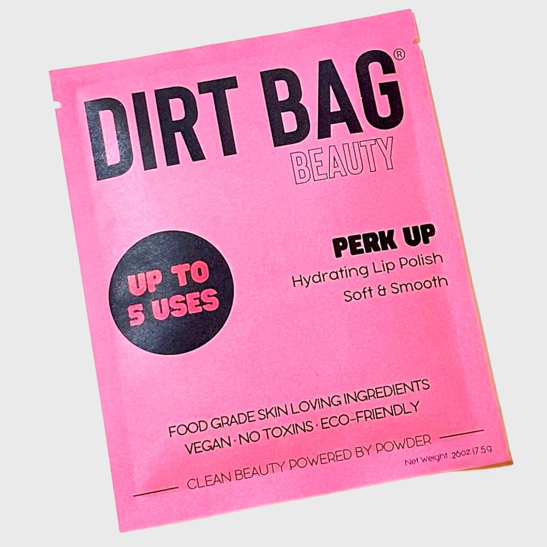 Organic Hydrating Vegan Powder Lip Mask + Polish 