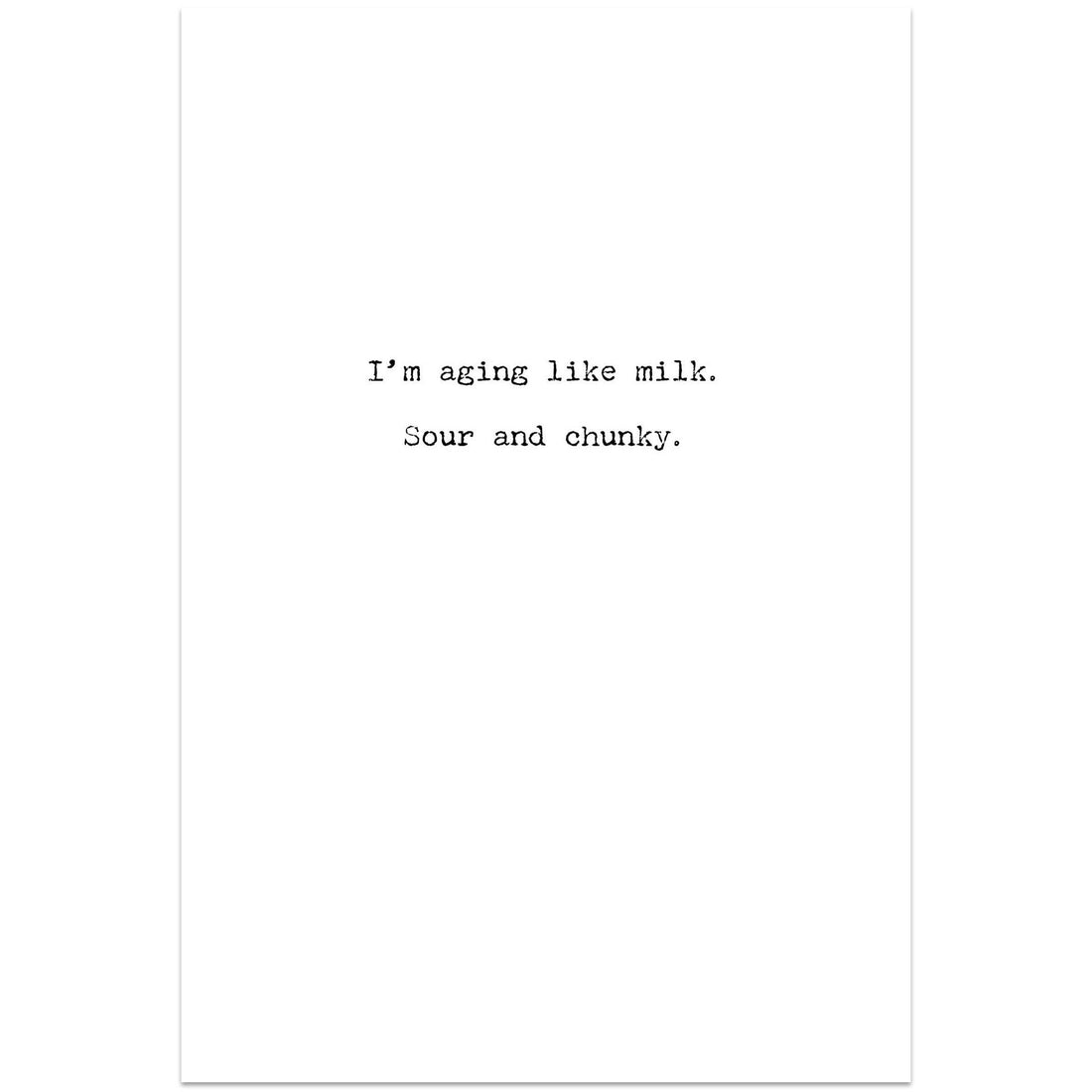 Sour & Chunky Greeting Card