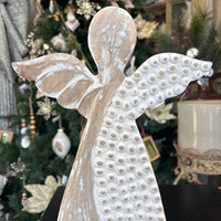 Wooden Beaded Angel