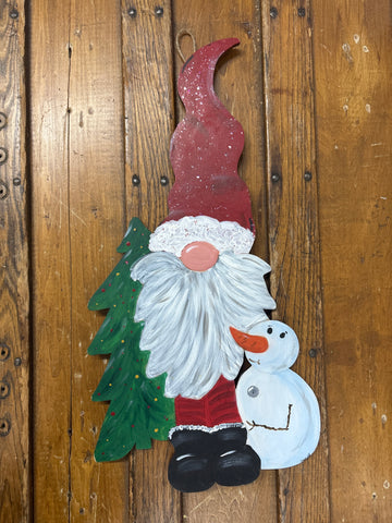 Gnome Snowman Decor