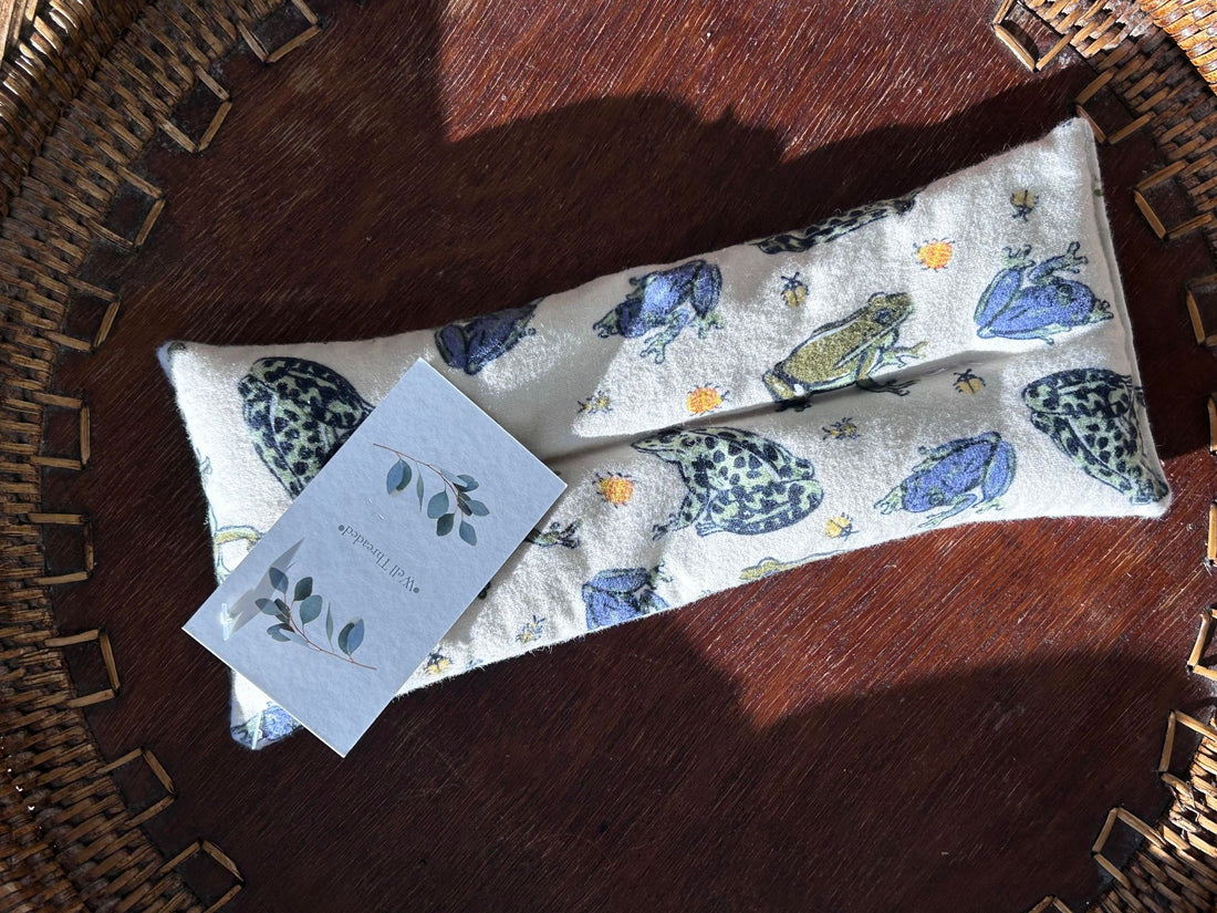 Frogs Rice Bag Heating Pad