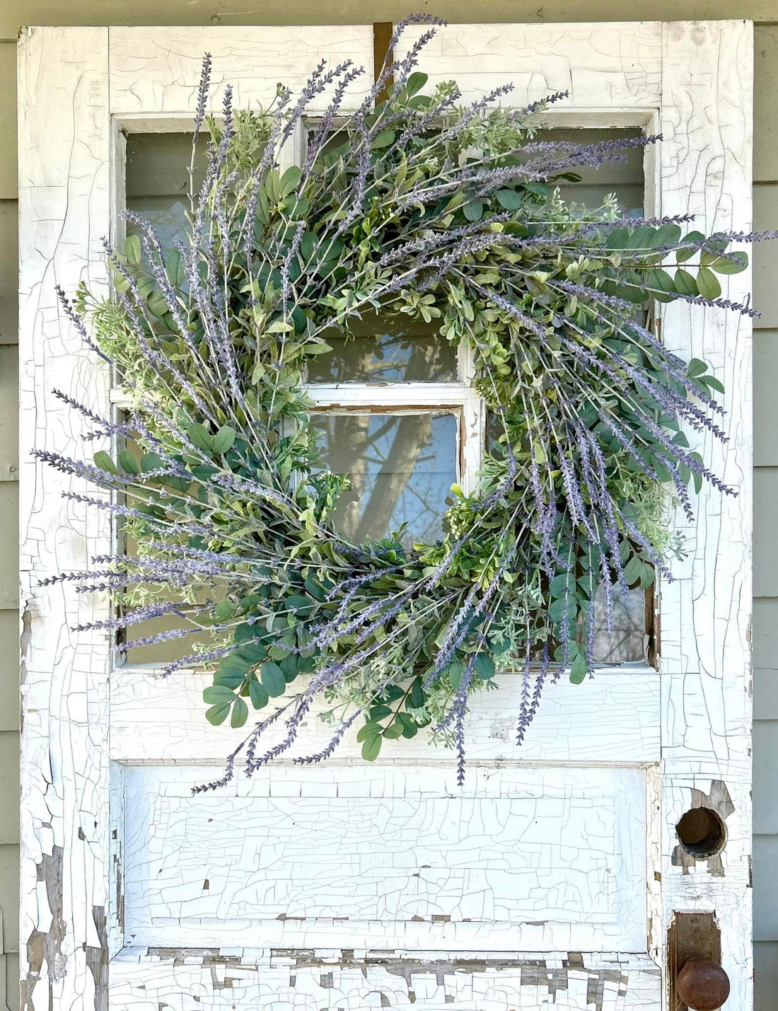 Lavender Wreath