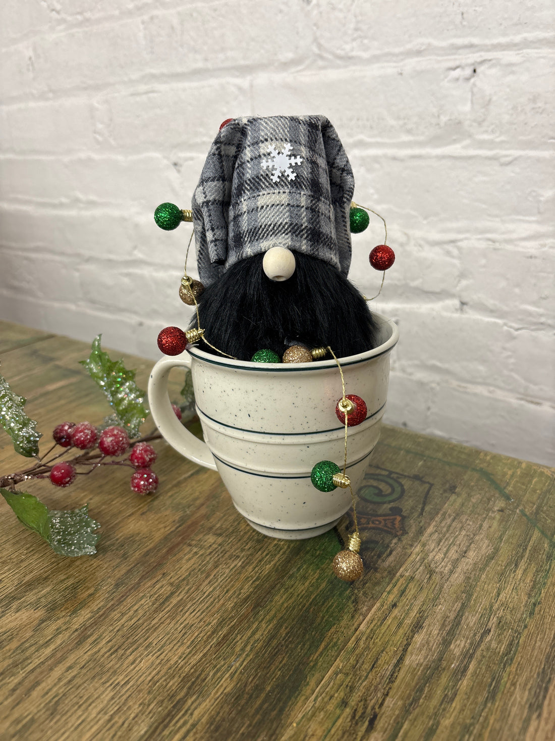 Christmas Light Gnome Mug