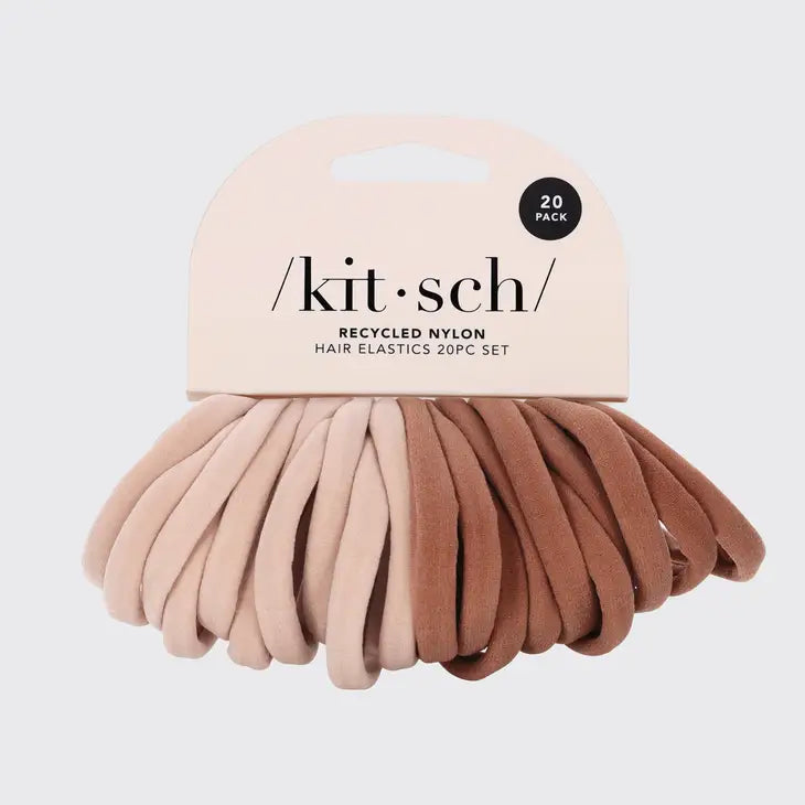 Kitsch Nylon Elastics - Blush