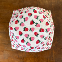 Tiny Strawberries Bowl Cozy