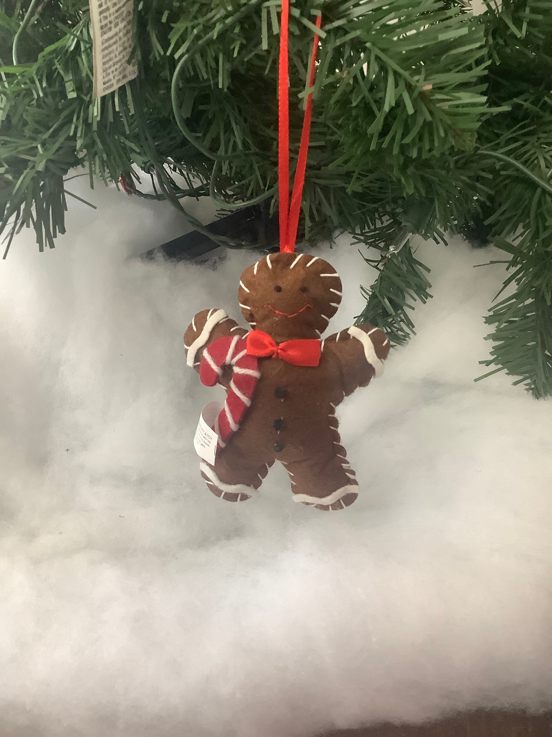 Felt Gingerbread Man Ornament