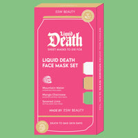 Liquid Death Face Mask Box Set