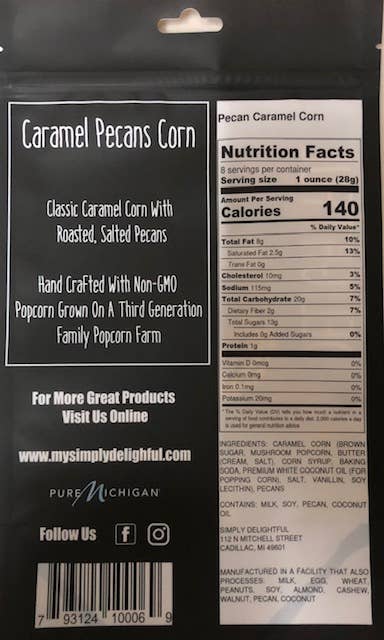 Caramel Pecan Popcorn