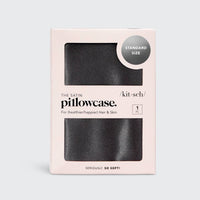 Satin Pillowcase Standard - Charcoal