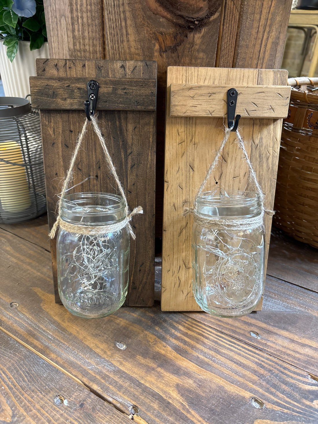 Jar Sconce